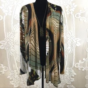 Serengeti |  Ladies 2X Ultra Lite Cardigan NWOT